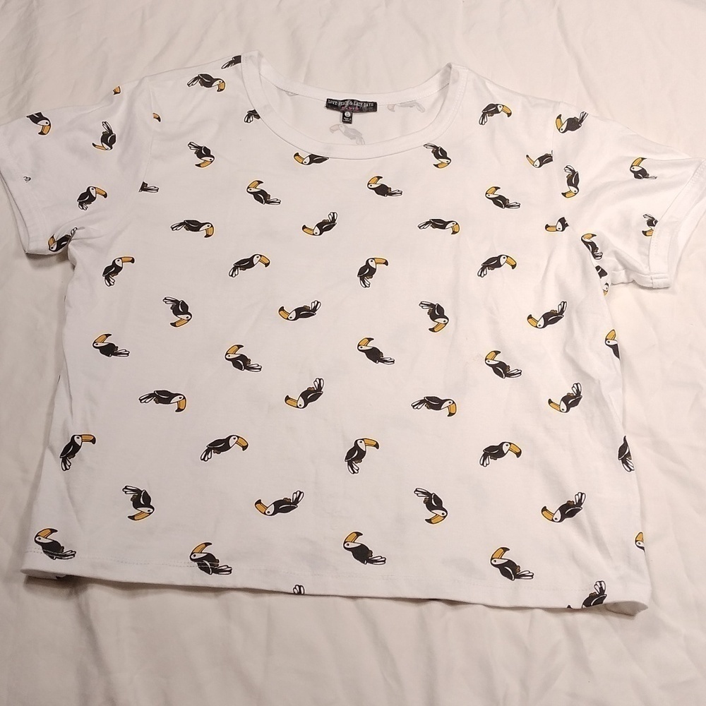 Love Peace & Lazy Days women's large sized top